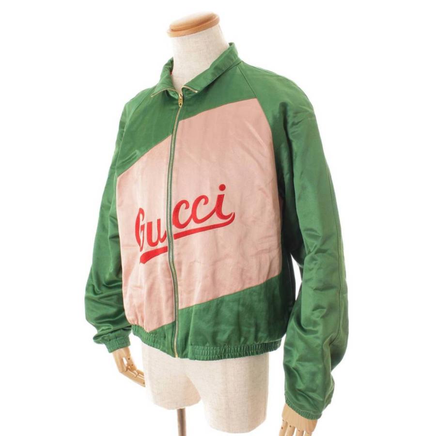 グッチ】Gucci 20AW ジップアップ ボンバージャケット ブルゾン 618900