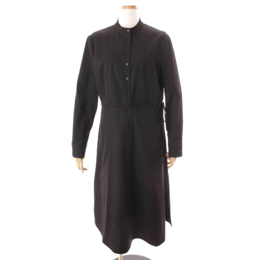ジルサンダー】Jil Sander リボン付き シャツ ワンピース ラップ 