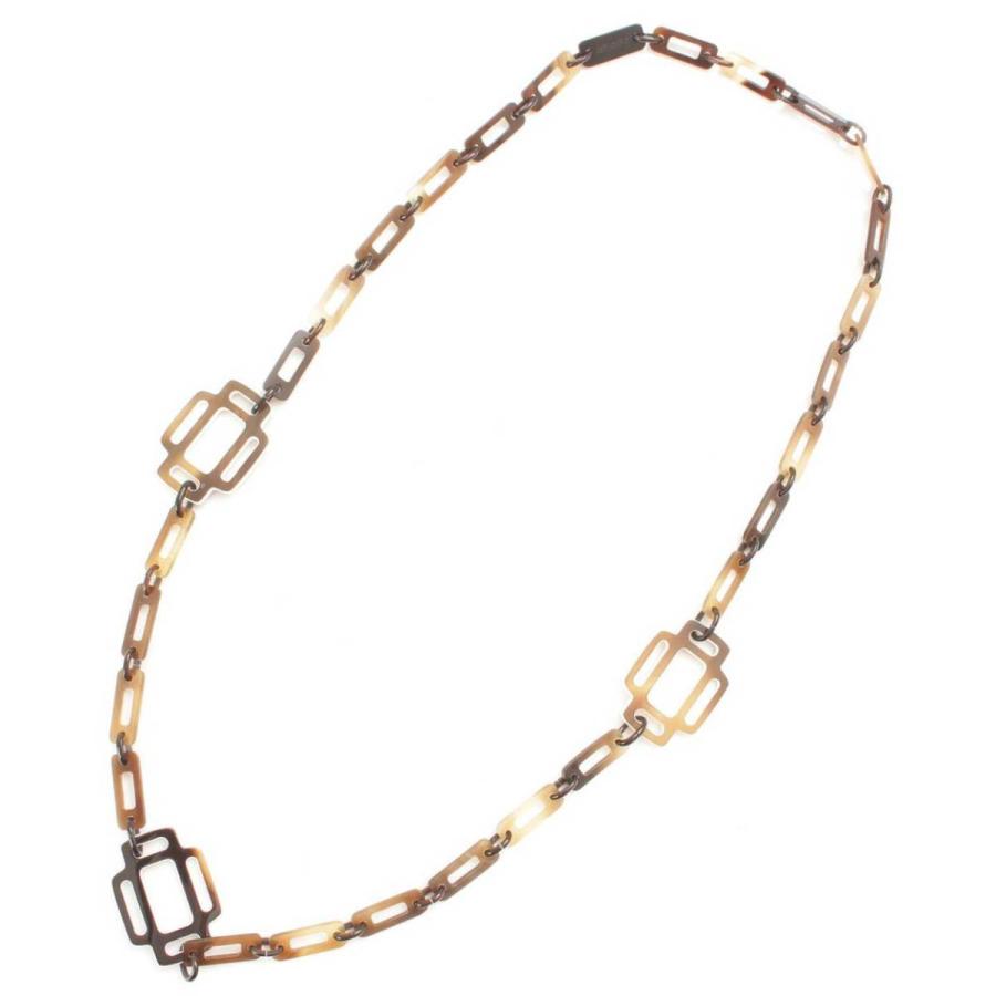 正規品】エルメスバッファローホーンネックレス