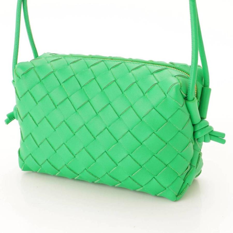 ボッテガ ヴェネタ】Bottega Veneta ループ イントレチャート レザー