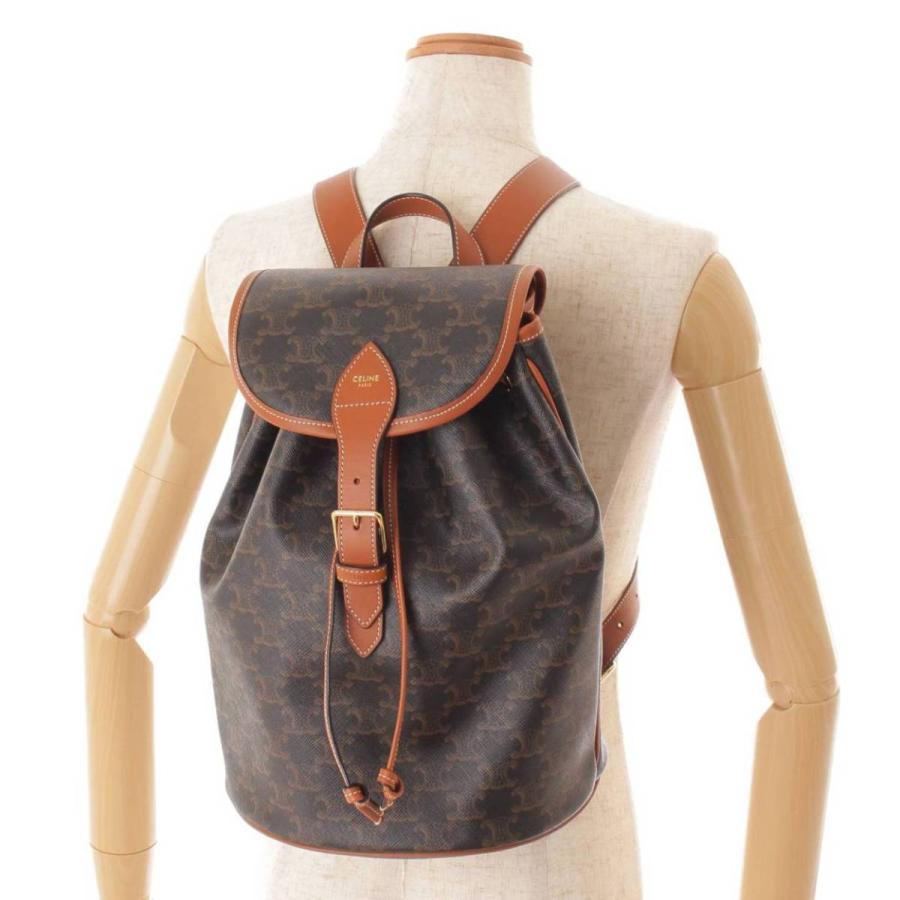 セリーヌ】Celine トリオンフ フォルコ バックパック レザー リュック