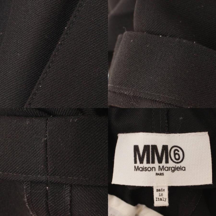 Maison Margiela MM6 21AW ドローストリング ストレート パンツ 