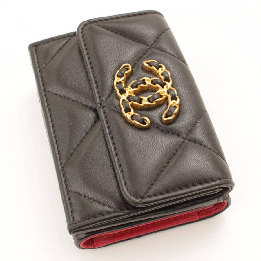 正規品 CHANEL 19 スモールフラップウォレット ディズヌフ ミニ 財布 Amazon | シャネル 19 ディズヌフライン スモールフラップ