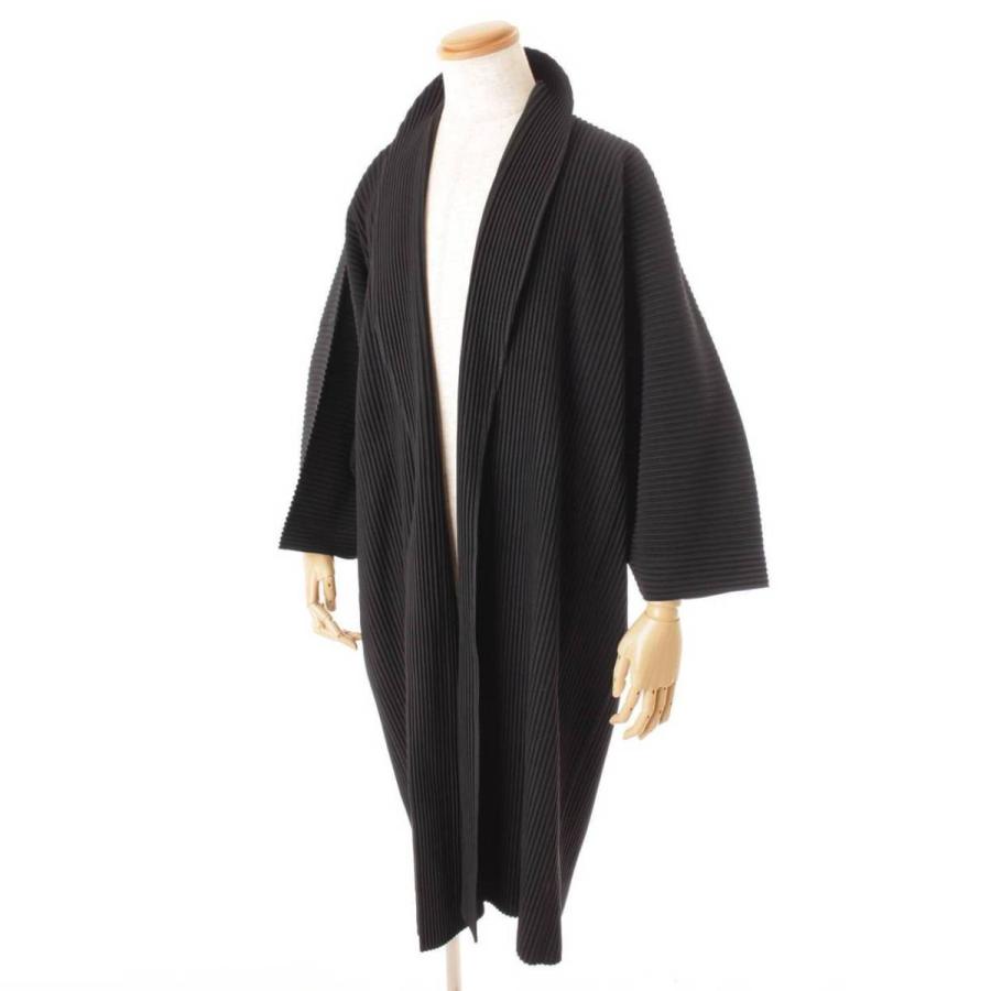 HOMME PLISSE ISSEY MIYAKE プリーツロングコート