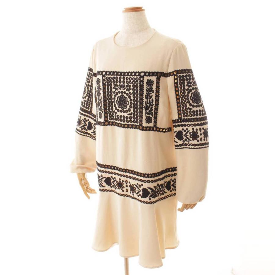 レッドヴァレンティノ】Red Valentino 花柄 フラワー 刺繍 ワンピース  