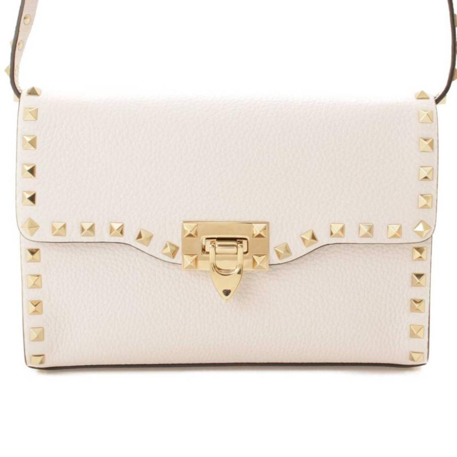 VALENTINO ホワイト ショルダーバッグ 楽天市場】【中古】 ヴァレンティノ 斜め掛け ショルダーバッグ