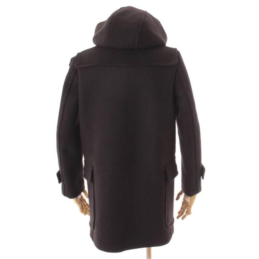 新品 DRAWER ドゥロワー メルトン ダッフル コート グレー 36