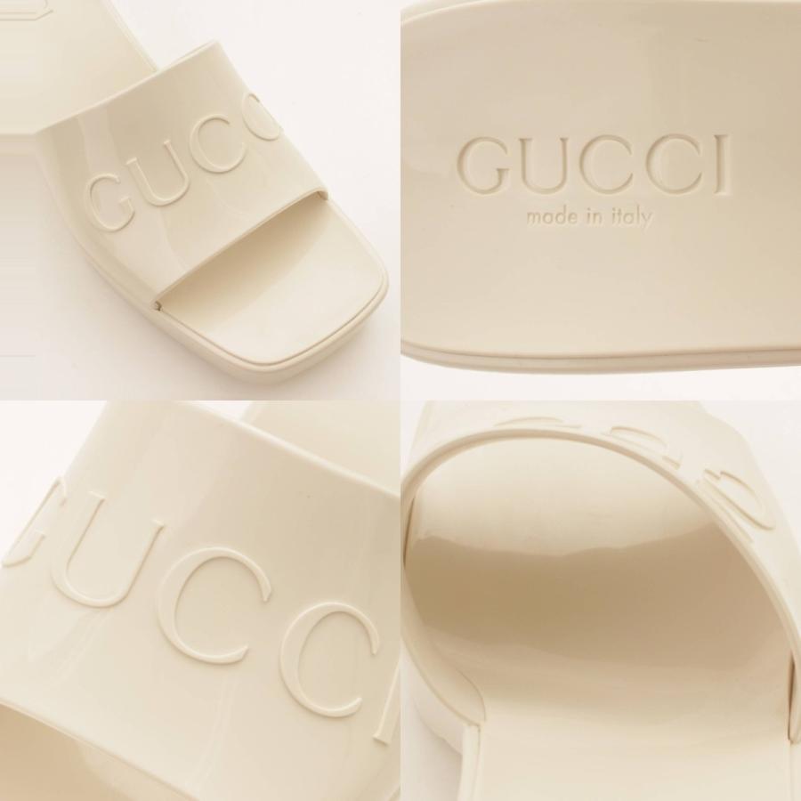 GUCCI 【グッチ】Gucci ラバー ロゴ スライドサンダル 624730 GUCCI 【グッチ】Gucci ラバー ロゴ スライドサンダル 624730