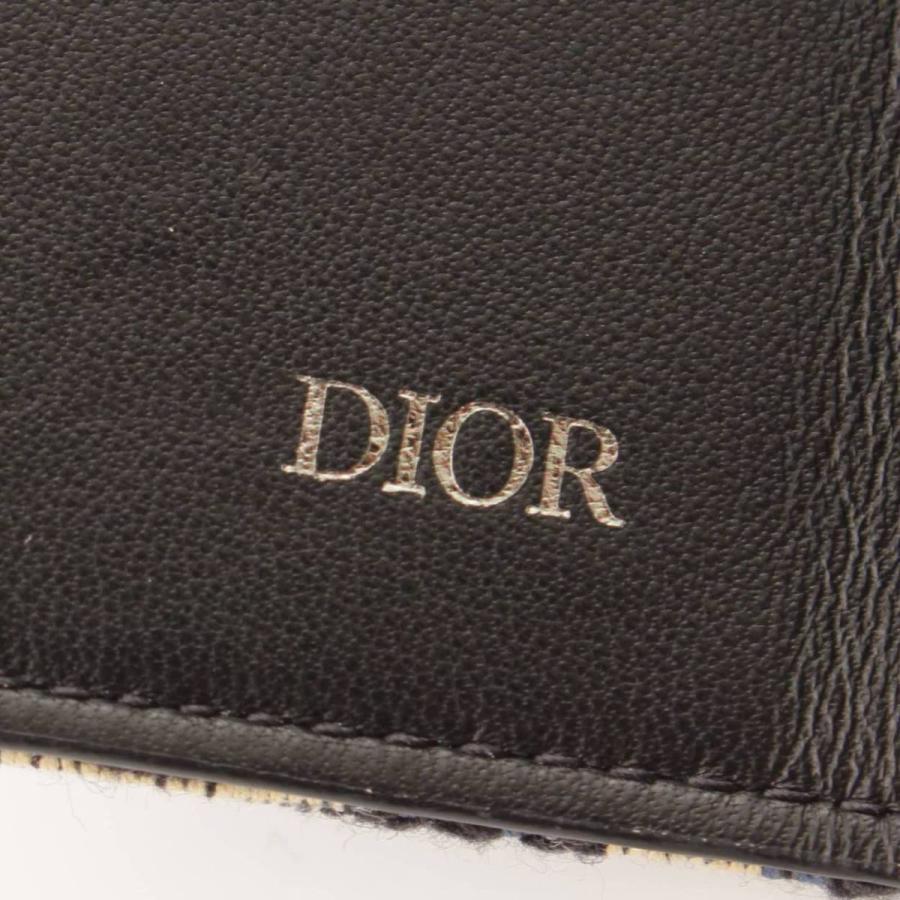 Christian Dior 【ディオール】DIOR オブリーク ジャカード キーケース 