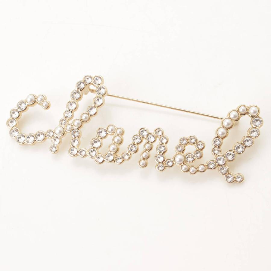 CHANEL 【シャネル】Chanel B20V ブローチ ロゴ ラインストーン CHANEL 【シャネル】Chanel B20V ブローチ ロゴ ラインストーン