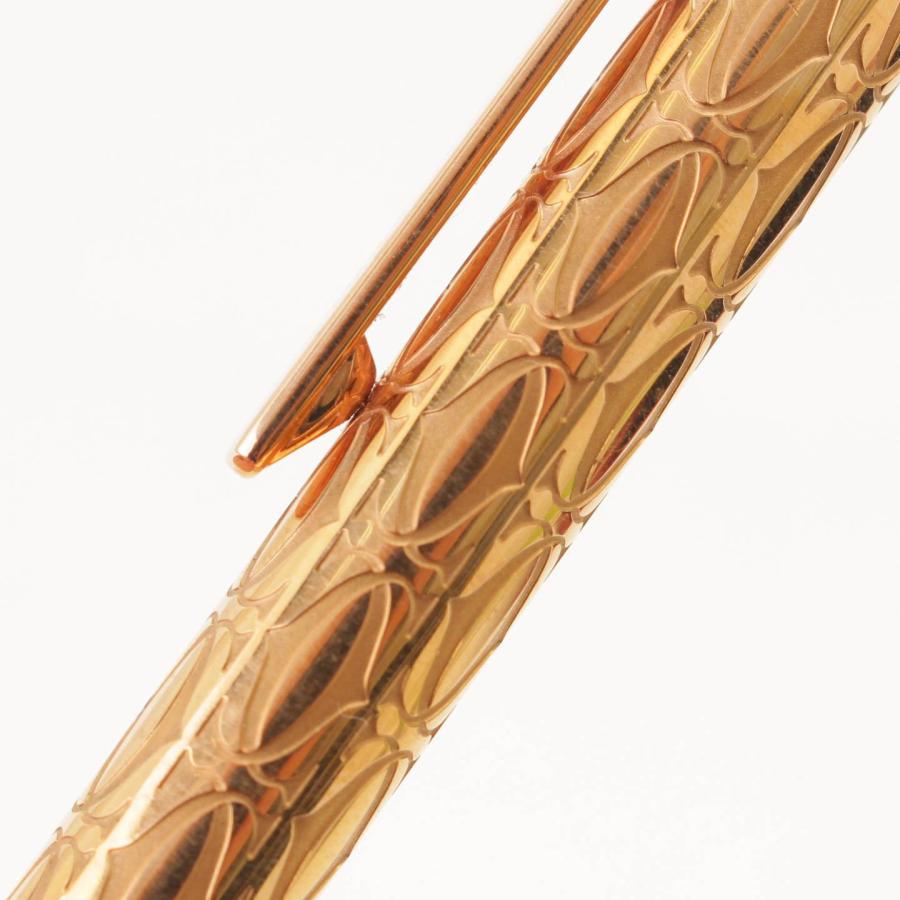 Cartier 【カルティエ】Cartier 2C ハッピーバースデー ボールペン C2ロゴ CR ST150188 ゴールド 【中古】【正規 ...