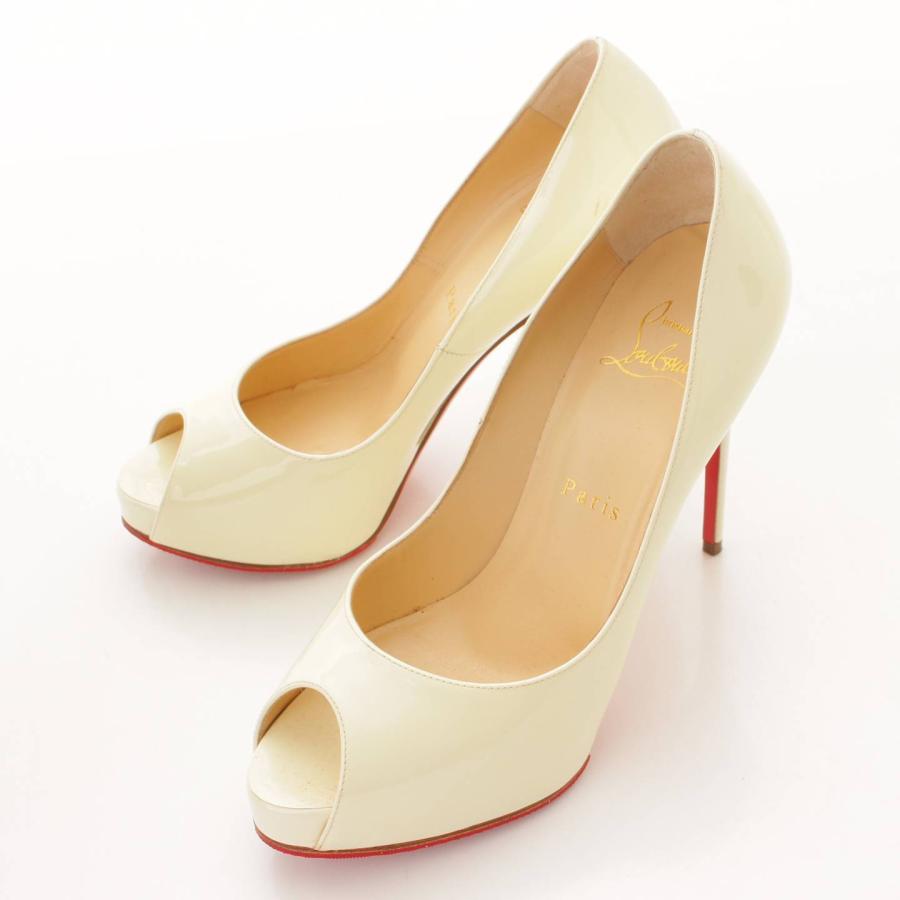 クリスチャン ルブタン】Christian Louboutin パテント オープントゥ