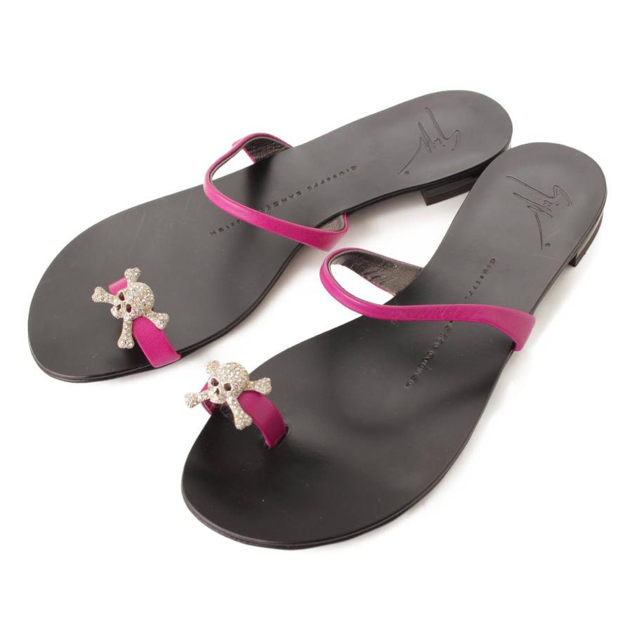 ジュゼッペ ザ ノッティ サンダル 革