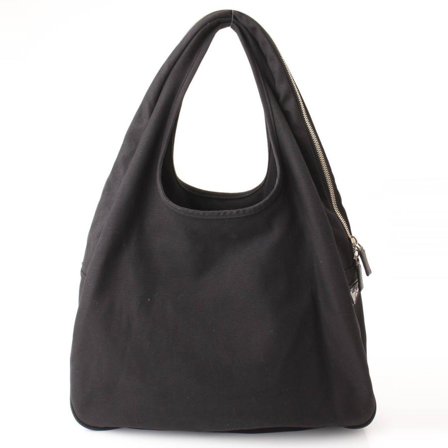 PRADA 【プラダ】Prada キャンバス エンボスロゴ ホーボー ワン PRADA 【プラダ】Prada キャンバス エンボスロゴ ホーボー ワン