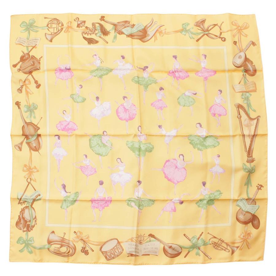 エルメス】Hermes カレ90 シルクスカーフ LA DANCE ラ ダンス