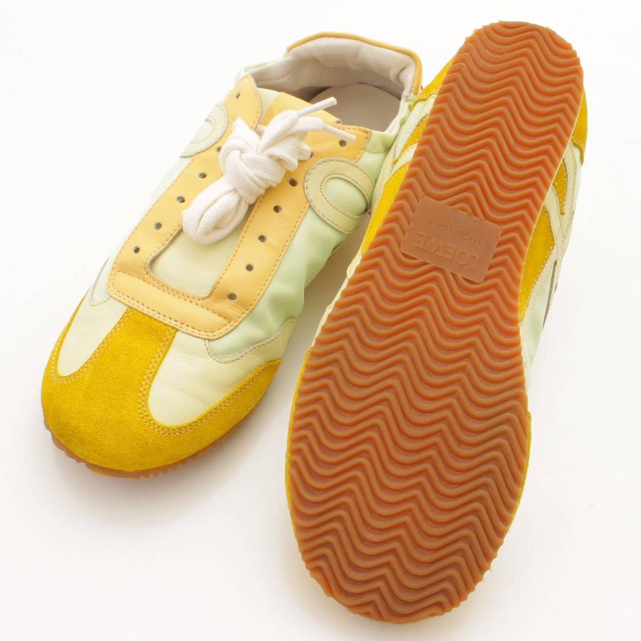 ロエベ】Loewe バレエランナー レザー ナイロン スニーカー 591910