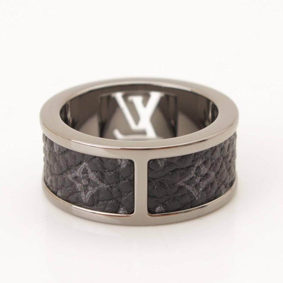 【ルイヴィトン】Louis Vuitton　モノグラムエクリプス バーグ・モノグラム メダル リング 指輪 M00696 ブラック 164755★新作・2026年★人気★