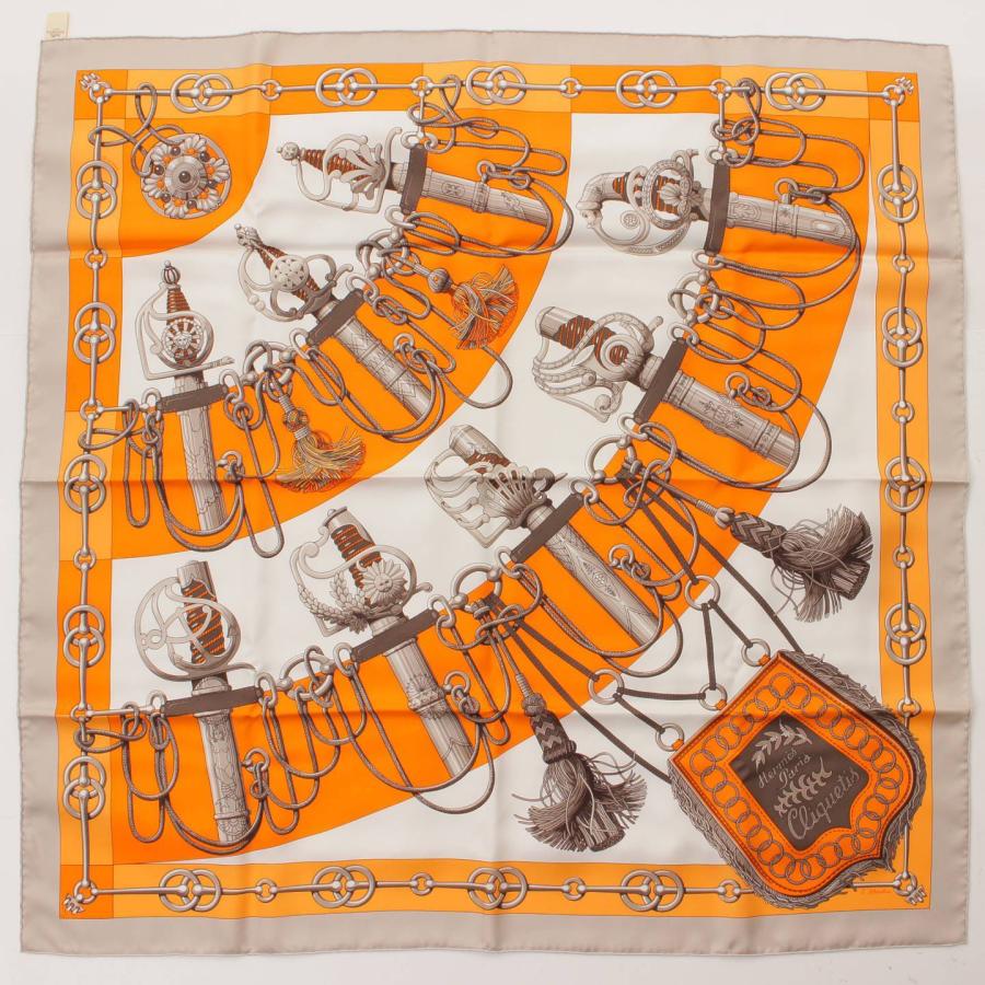 HERMES 【エルメス】Hermes エルメス カレ90 シルクスカーフ  