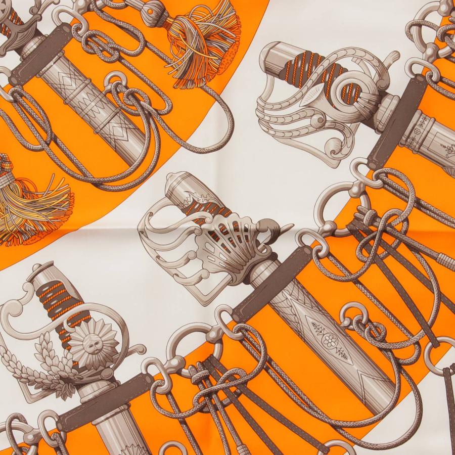 HERMES 【エルメス】Hermes エルメス カレ90 シルクスカーフ 