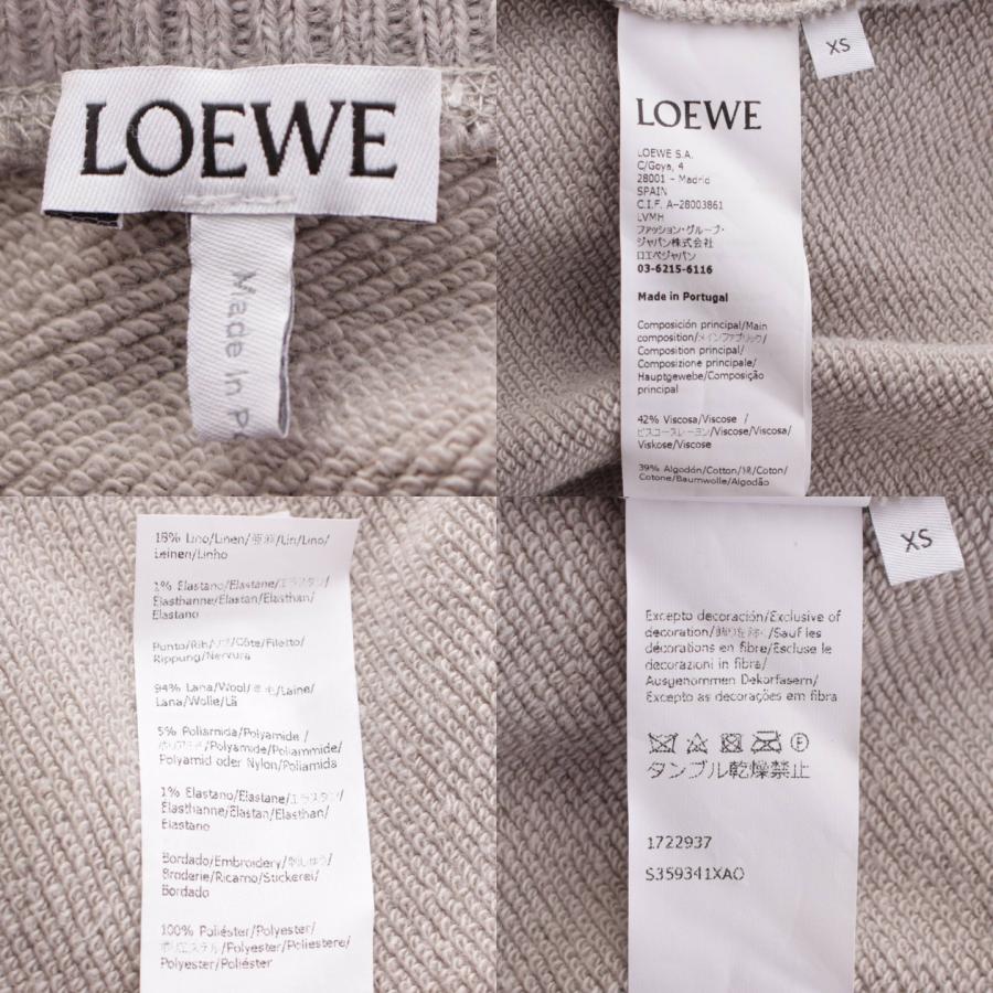 ロエベ】Loewe アナグラム オーバーサイズ ニット トレーナー 