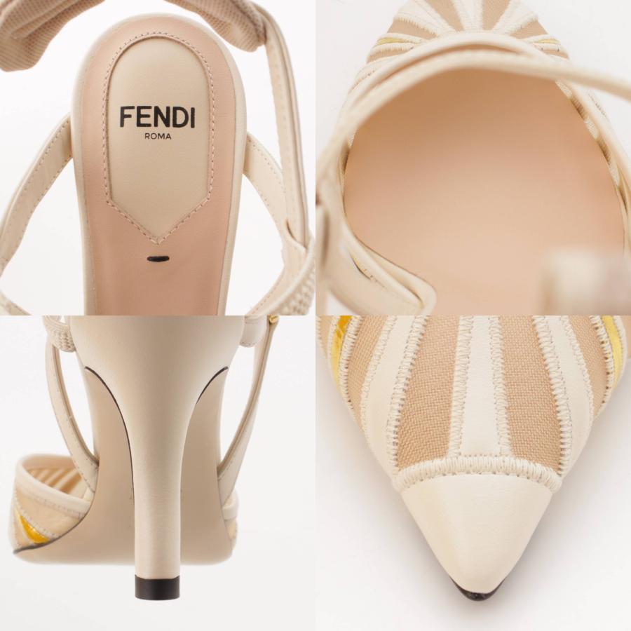 FENDI 【フェンディ】Fendi コリブリ ライト スリングバックシューズ 