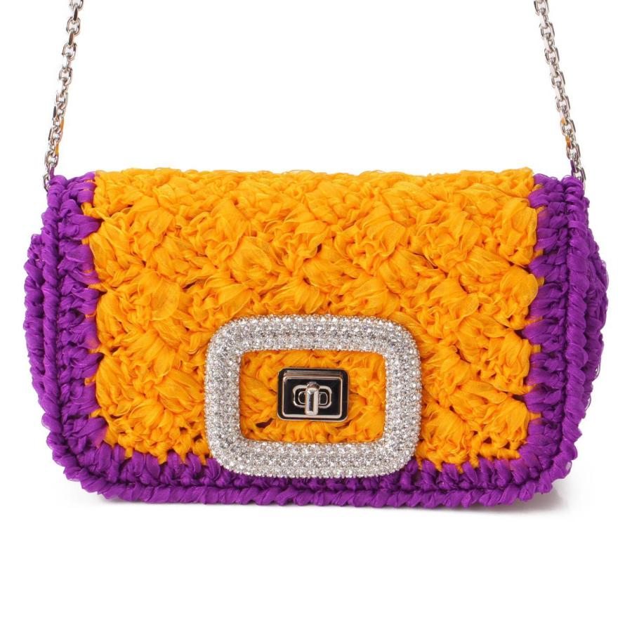 ロジェヴィヴィエ】Roger Vivier viv choc organza ジュエル ミニ