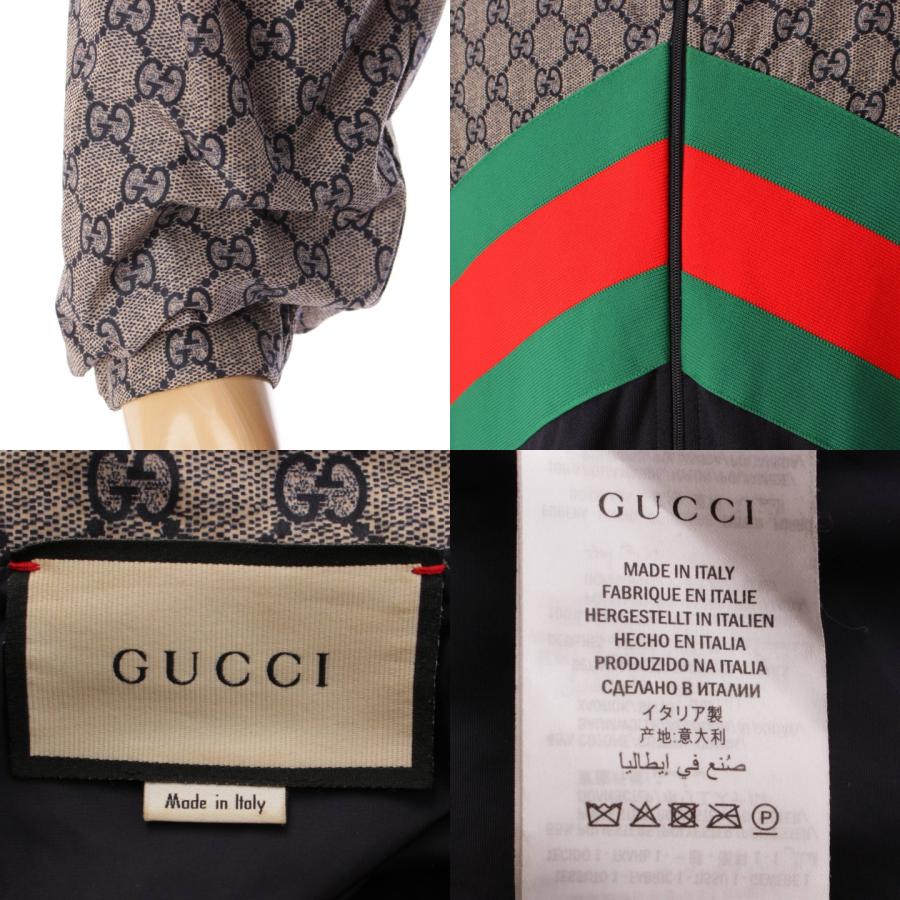 グッチ】Gucci メンズ GGスプリーム シェリーライン テクニカル