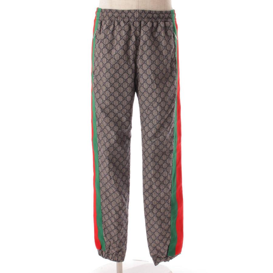 グッチ】Gucci メンズ GGスプリーム シェリーライン ジョギングパンツ