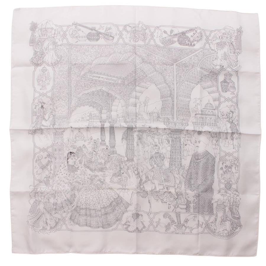 HERMES 【エルメス】Hermes カレ90 SPLENDEUR DES MAHARAJAS シルク  