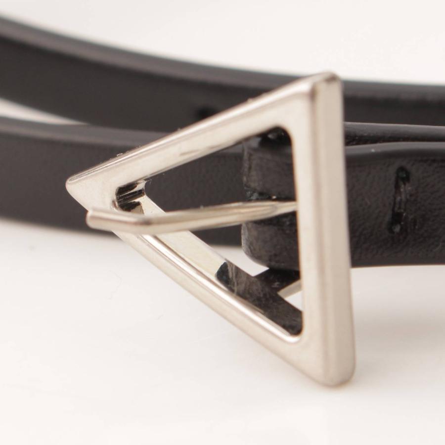 ボッテガ ヴェネタ】Bottega Veneta トライアングル レザー ナロー