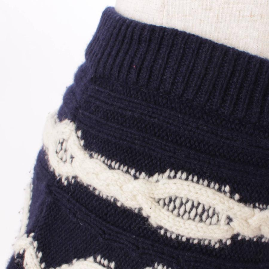 CHANEL 【シャネル】Chanel カシミヤ×ウール ニット スカート P59177 