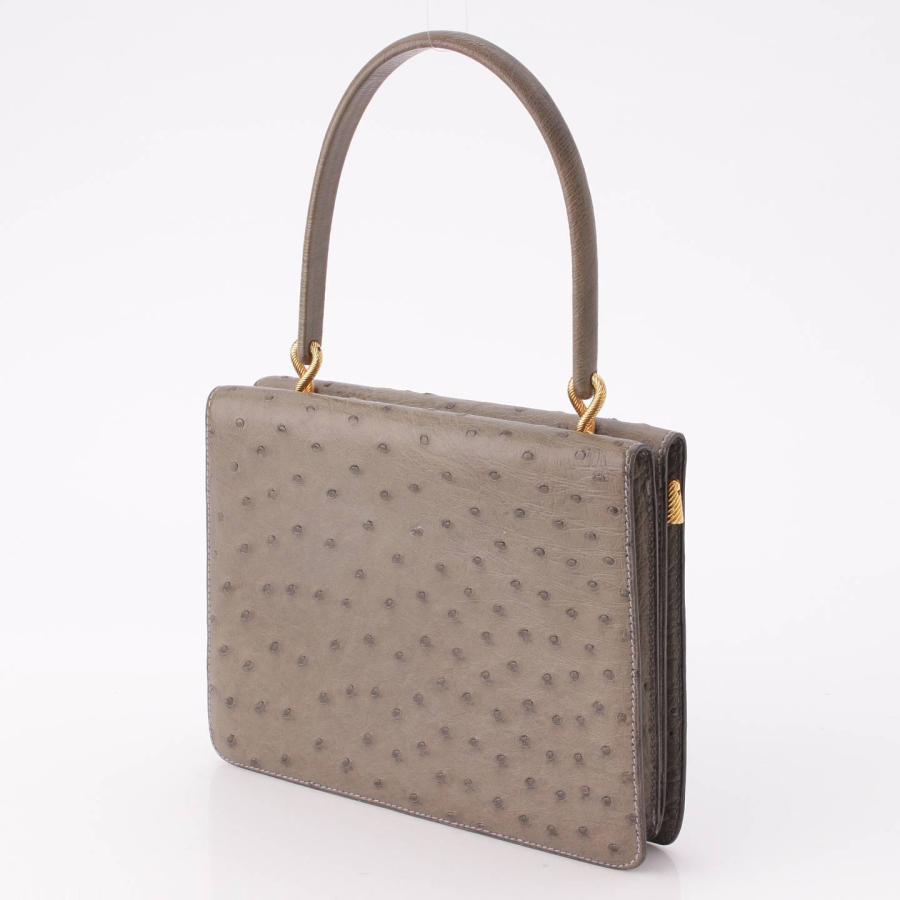 MORABITO オーストリッチレザー ハンドバッグ