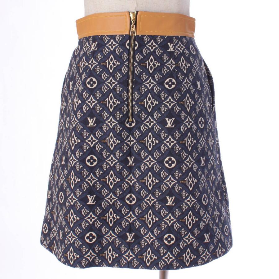 ルイヴィトン Since 1854 Aライン ミニスカート 36 モノグラム