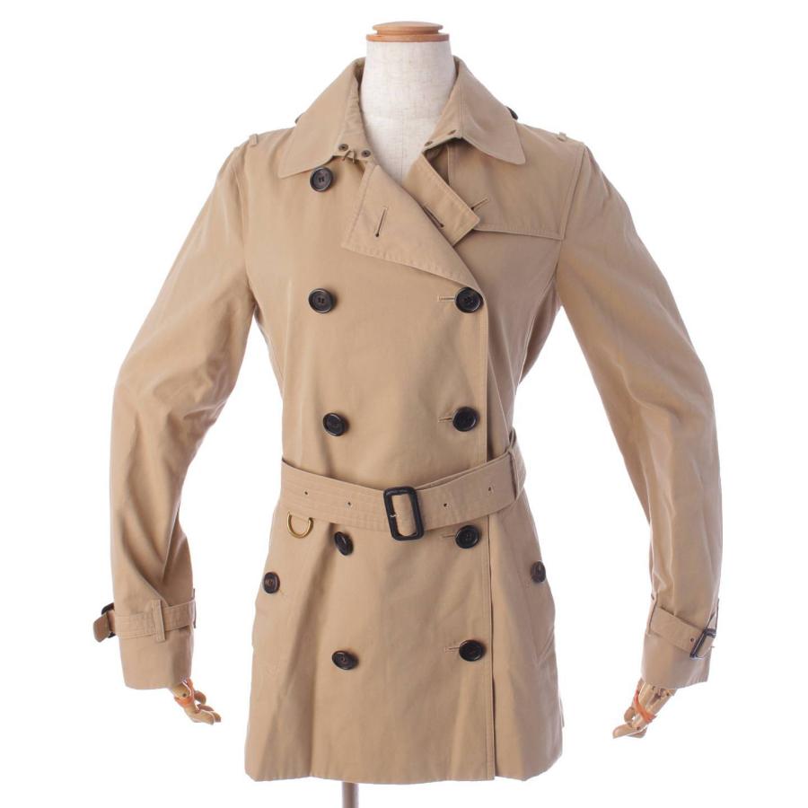 バーバリー】Burberry ケンジントン コットン ショート トレンチ 