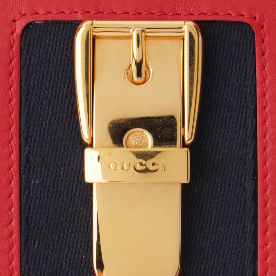 GUCCI 【グッチ】Gucci シルヴィ レザー ジッピーウォレット ラウンド 