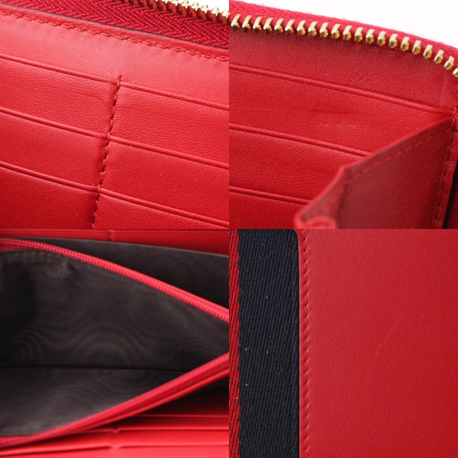 GUCCI 【グッチ】Gucci シルヴィ レザー ジッピーウォレット ラウンド 