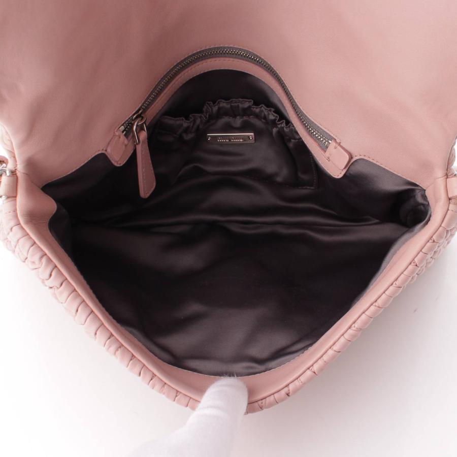 miu 【ミュウミュウ】Miu Miu ナッパクリスタル 2WAY ショルダーバッグ 