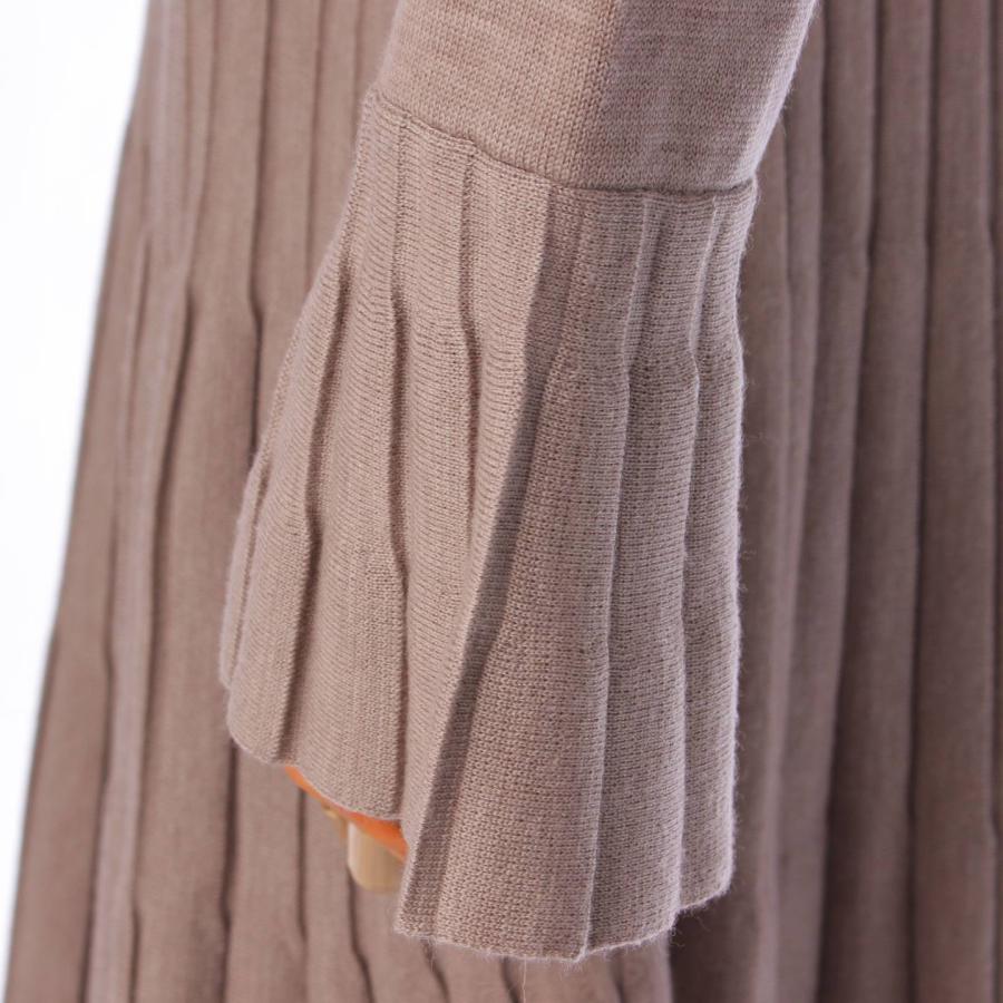 フォクシーニューヨーク】Foxey New York 長袖 ニット プリーツ  