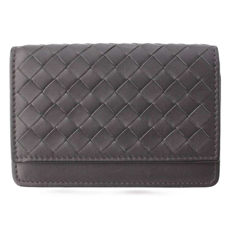 ボッテガ ヴェネタ】Bottega Veneta イントレチャート レザー カード