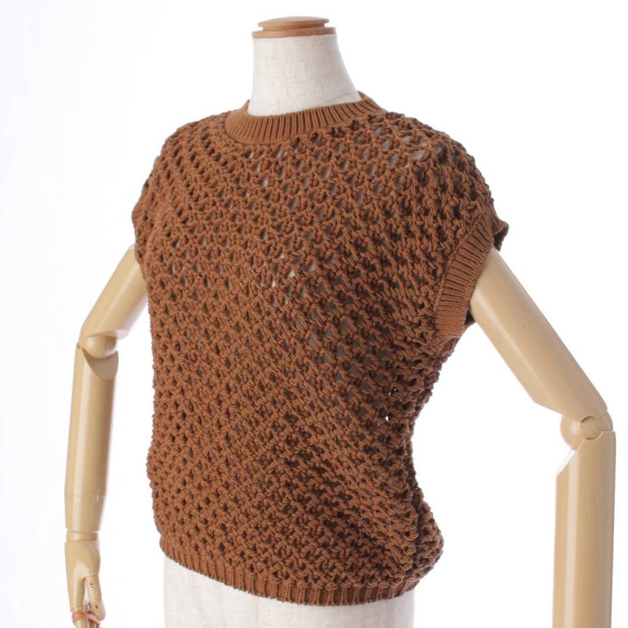 Max Mara 【マックスマーラ】Max mara コットン ニット ベスト 