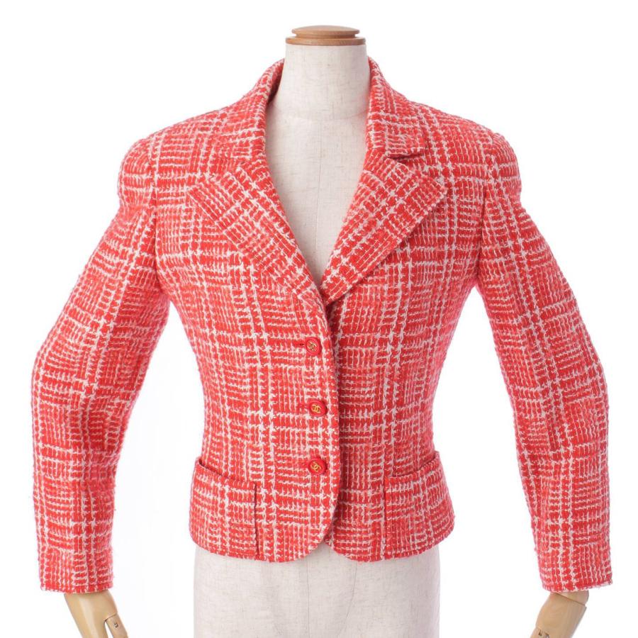 CHANEL 【シャネル】Chanel 97P ココマーク ツイード ジャケット  