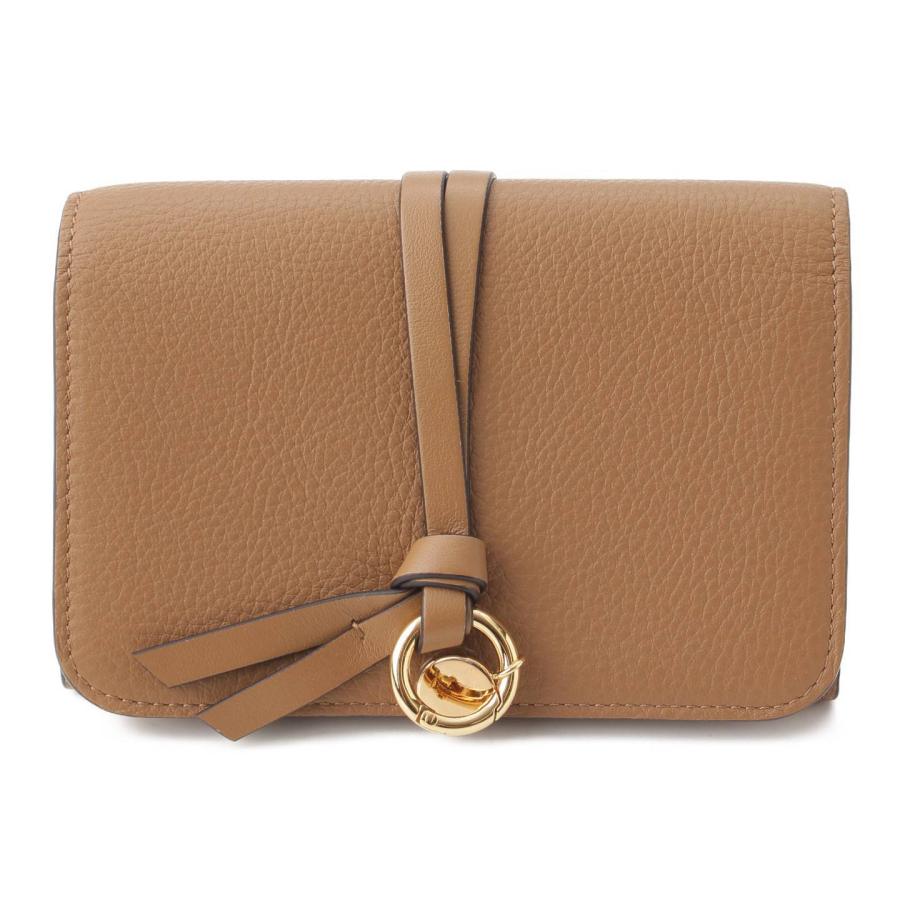 Chloe 【クロエ】Chloe ALPHABET アルファベット レザー 三つ折り財布  
