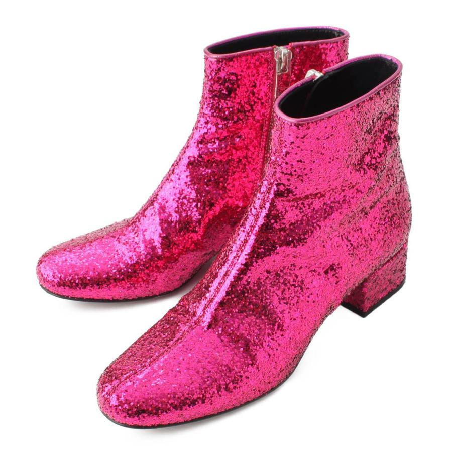 SAINT LAURENT PARIS 19AW グリッターブーツ | www.jarussi.com.br