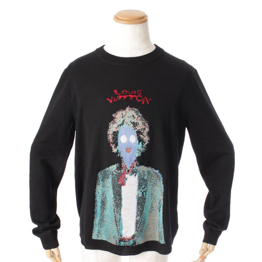はこぽす対応商品】 ルイヴィトン LOUIS ロゴニットセーター