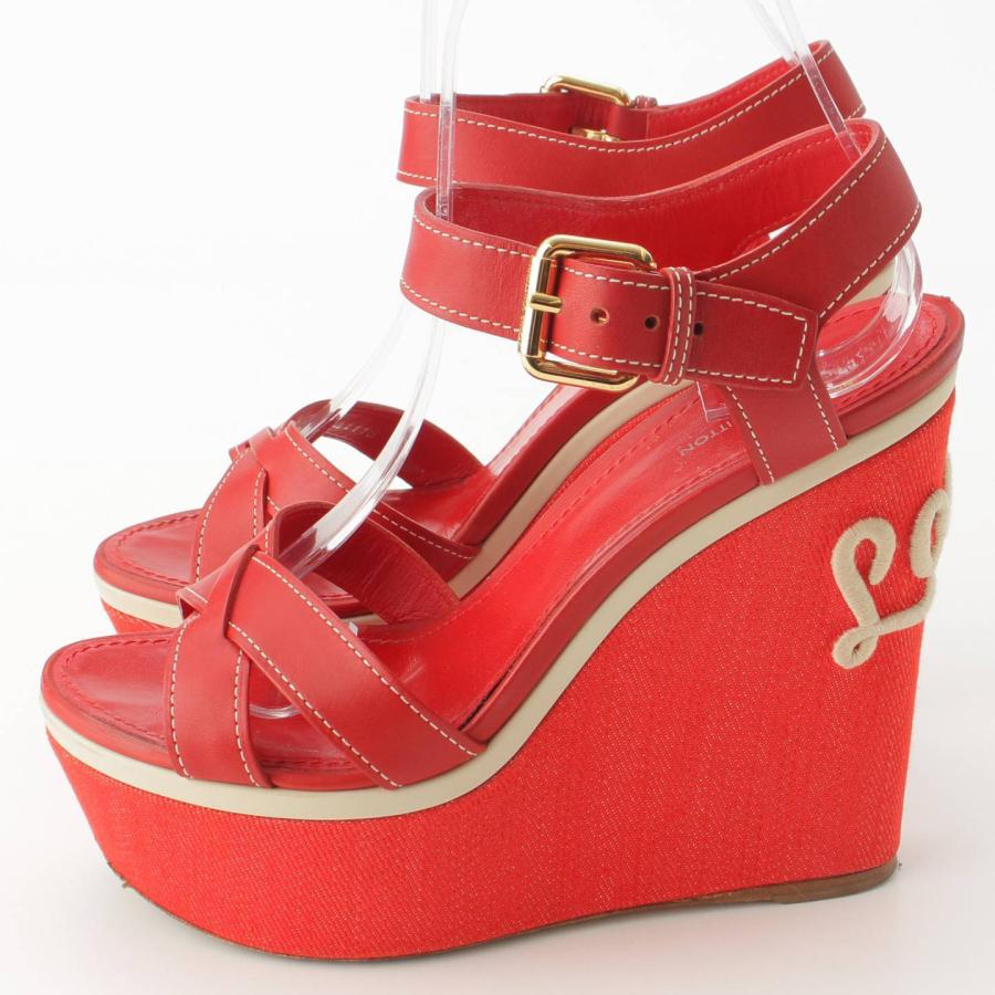 LOUIS VUITTON 【ルイヴィトン】Louis Vuitton バックロゴ レザー  