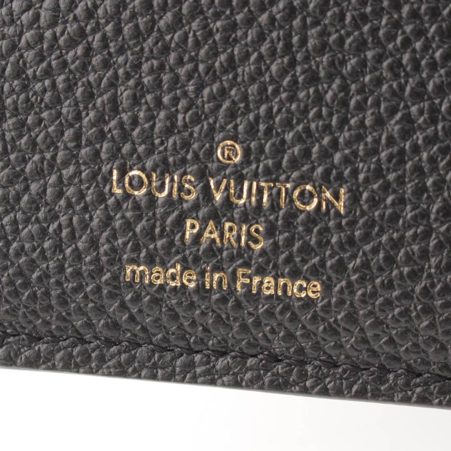 【ルイヴィトン】Louis Vuitton　モノグラムアンプラント ポルトフォイユ クレア レザー 折り財布 M80151 ノワール【中古】172868｜retrojp｜06