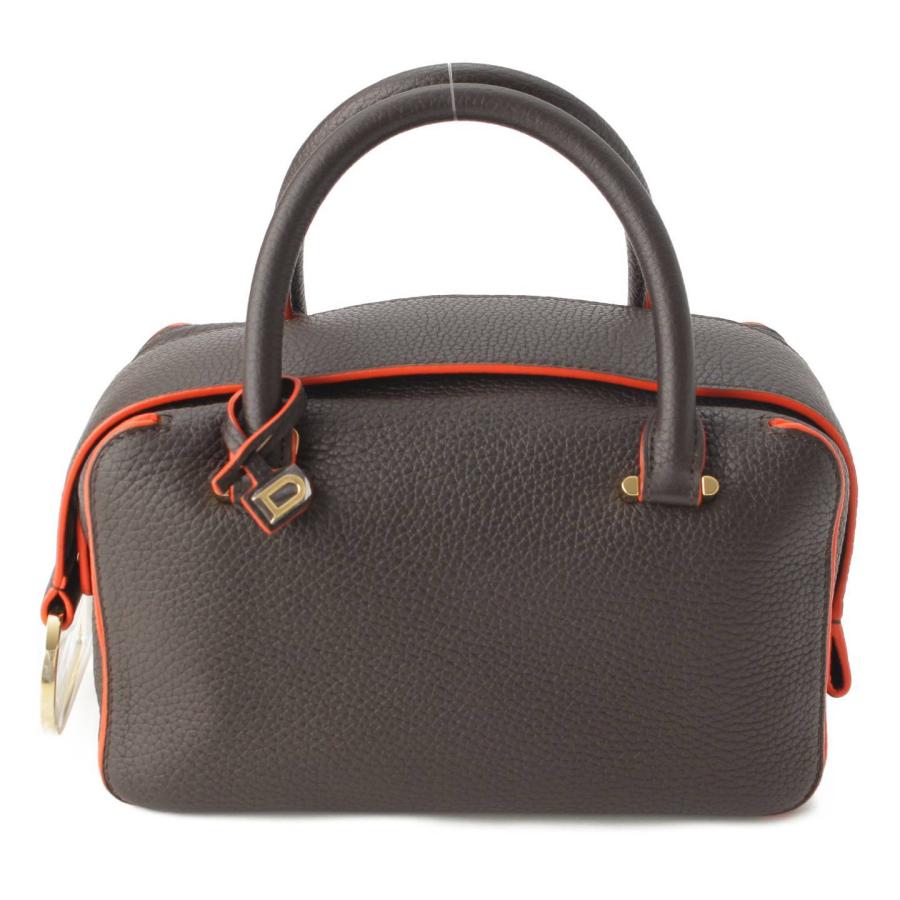 【デルヴォー】Delvaux Cool Box Mini クールボックス ミニ レザー 2WAY ハンドバッグ ボストン エベーヌ
