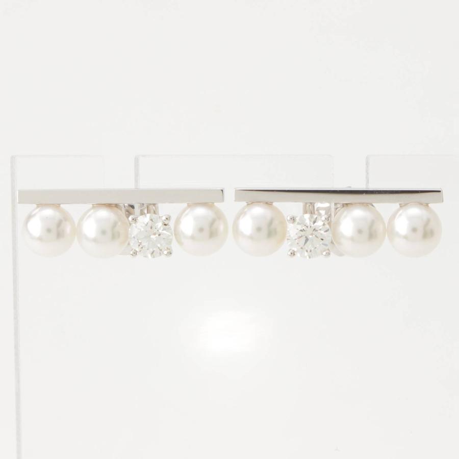 TASAKI 【タサキ】TASAKI バランス ダイヤモンド ソロ 750 イヤリング  