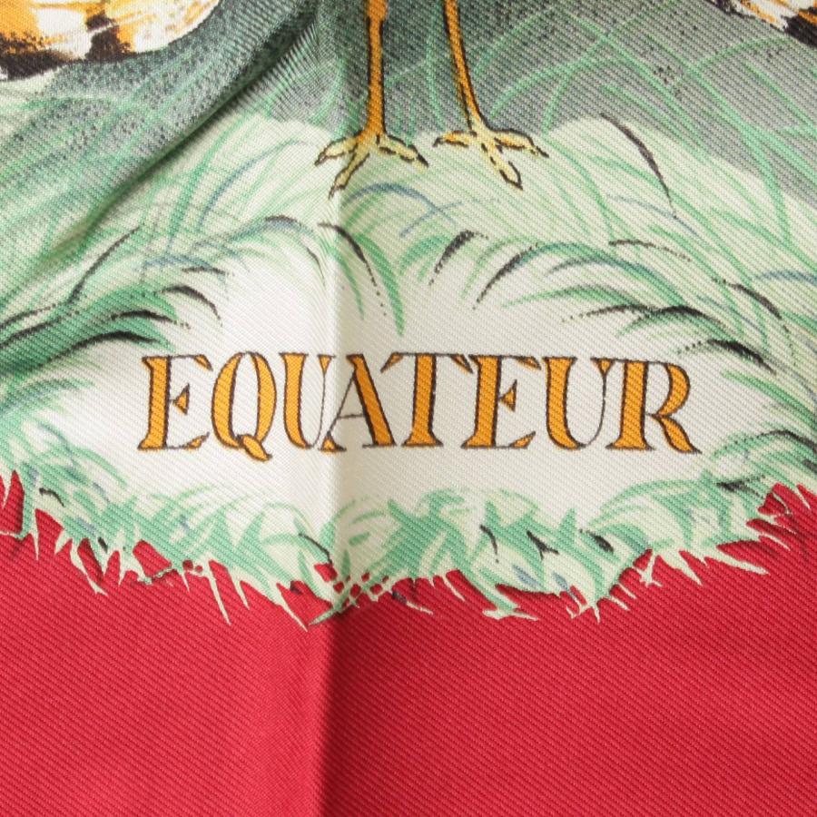 HERMES 【エルメス】Hermes カレ90 シルク スカーフ EQUATEUR 赤道直下 