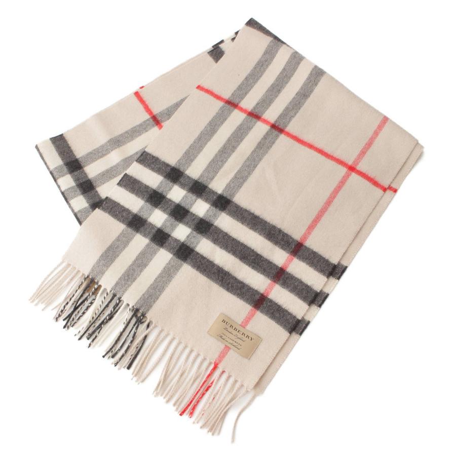 BURBERRY 【バーバリー】Burberry チェック柄 カシミヤ100% スカーフ  